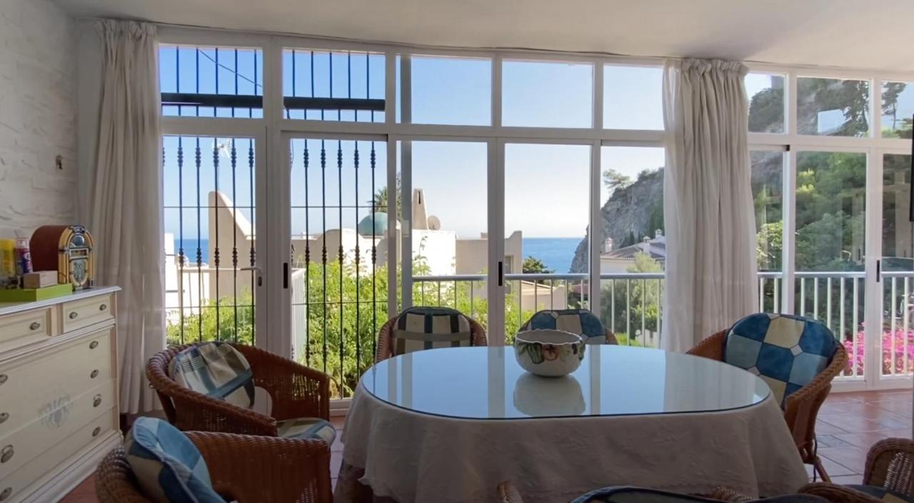 Espectacular Casa En La Playa Con Piscina Privada Villa Almuñécar Kültér fotó